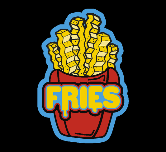 FRIES STICKER